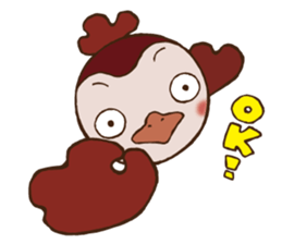 Ganmi chan comes sticker #10261192