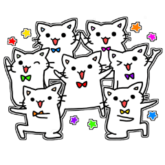 seven rainbow cats part4