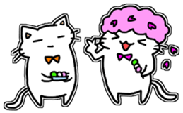 seven rainbow cats part4 sticker #10261515