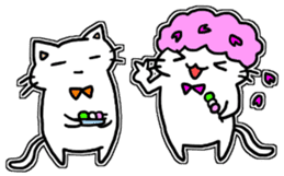 seven rainbow cats part4 sticker #10261515