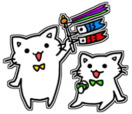 seven rainbow cats part4 sticker #10261516