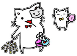 seven rainbow cats part4 sticker #10261523
