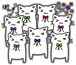seven rainbow cats part4 sticker #10261535