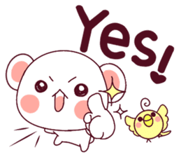 Convenient! Fluffy Bear sticker #10261580