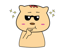 Beary Kung sticker #10262378