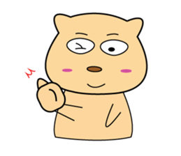 Beary Kung sticker #10262390