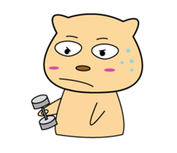 Beary Kung sticker #10262397