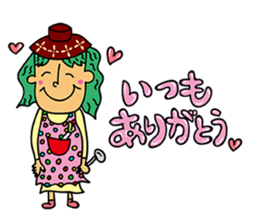 characters of miso soup mama, rice papa sticker #10263018