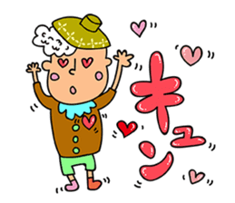 characters of miso soup mama, rice papa sticker #10263031
