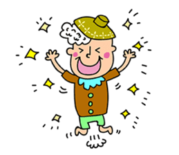 characters of miso soup mama, rice papa sticker #10263043