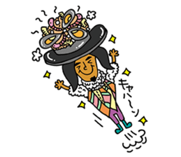 characters of miso soup mama, rice papa sticker #10263053