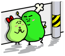 MAMENORI and MAMEMI sticker #10263900