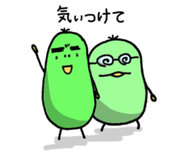 MAMENORI and MAMEMI sticker #10263929