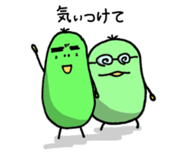 MAMENORI and MAMEMI sticker #10263929