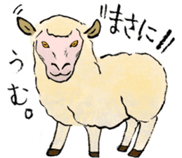 I love Sheep. sticker #10263988