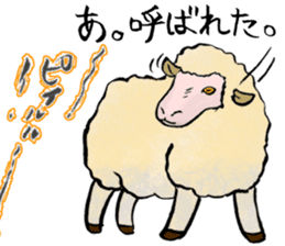 I love Sheep. sticker #10264014