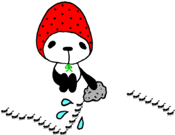 STRAWBERRY PANDA "for Everyday" sticker #10264582