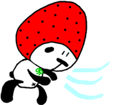 STRAWBERRY PANDA "for Everyday" sticker #10264584