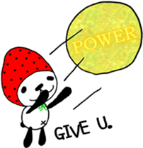 STRAWBERRY PANDA "for Everyday" sticker #10264587
