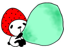 STRAWBERRY PANDA "for Everyday" sticker #10264590