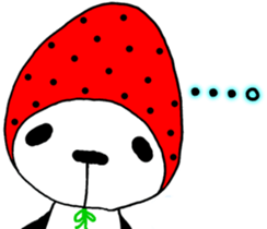 STRAWBERRY PANDA "for Everyday" sticker #10264593