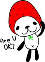 STRAWBERRY PANDA "for Everyday" sticker #10264595