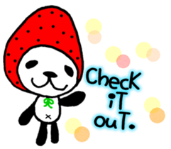 STRAWBERRY PANDA "for Everyday" sticker #10264600