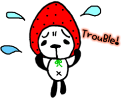 STRAWBERRY PANDA "for Everyday" sticker #10264603