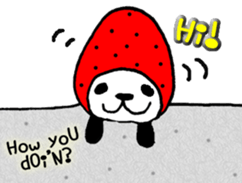 STRAWBERRY PANDA "for Everyday" sticker #10264613