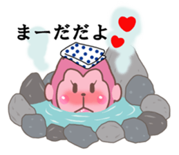 Saruko& Heart & ribbon sticker #10264873