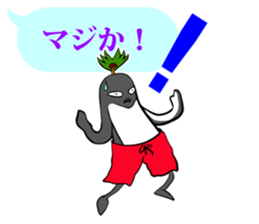 FUNNYBEGO & FRIENDS 15 for guys sticker #10265262