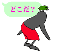 FUNNYBEGO & FRIENDS 15 for guys sticker #10265284