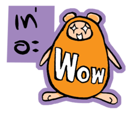 Say the monster sticker #10265853