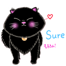 colorful color cats (English version) sticker #10265867