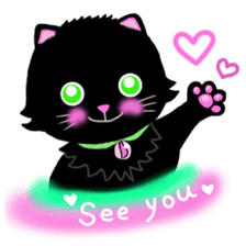 colorful color cats (English version) sticker #10265872