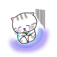 colorful color cats (English version) sticker #10265875