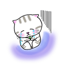 colorful color cats (English version) sticker #10265875