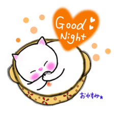 colorful color cats (English version) sticker #10265886