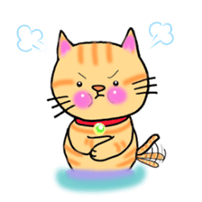 colorful color cats (English version) sticker #10265889