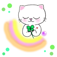 colorful color cats (English version) sticker #10265891