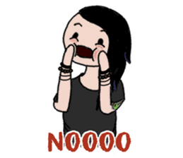 Ash is a punk rocker sticker #10266178