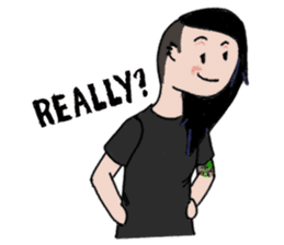 Ash is a punk rocker sticker #10266183