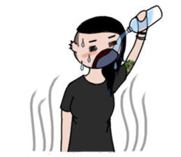 Ash is a punk rocker sticker #10266192