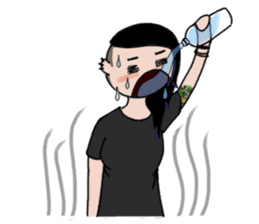 Ash is a punk rocker sticker #10266192