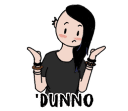 Ash is a punk rocker sticker #10266194