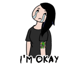 Ash is a punk rocker sticker #10266200