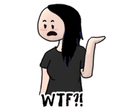 Ash is a punk rocker sticker #10266207