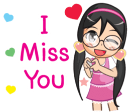 NooJuJi - Glasses Girl are So Cute (ENG) sticker #10266219