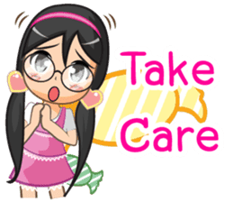 NooJuJi - Glasses Girl are So Cute (ENG) sticker #10266220