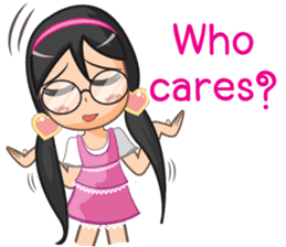 NooJuJi - Glasses Girl are So Cute (ENG) sticker #10266223